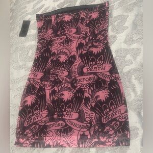 Ed Hardy Tattoo Dress Dollskill
